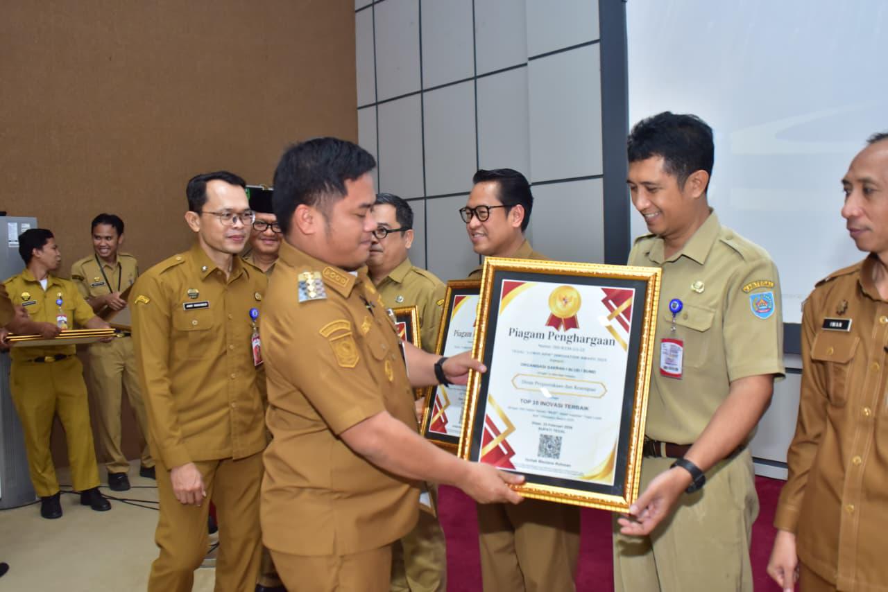Berita Raih Predikat Terbaik ke-4, Disperpusip Topang Indeks Inovasi Kabupaten Tegal Dinas Perpusip